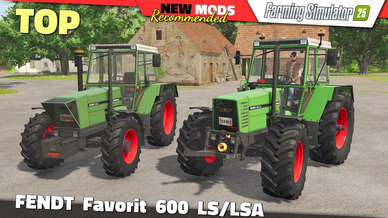 FS25 | FENDT Favorit 600 LS/LSA - Farming Simulator 25 Mods Review QHD