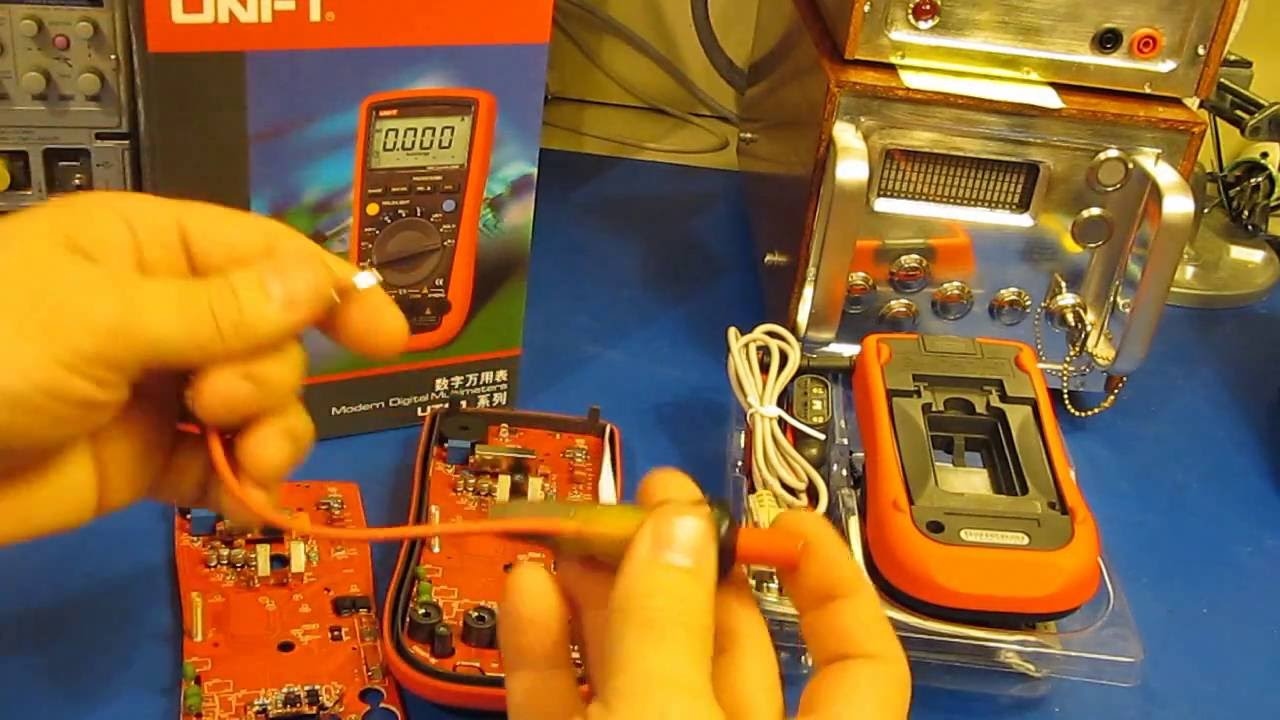 Modifying a UNI-T UT61E DMM for Added Robustness Part 1