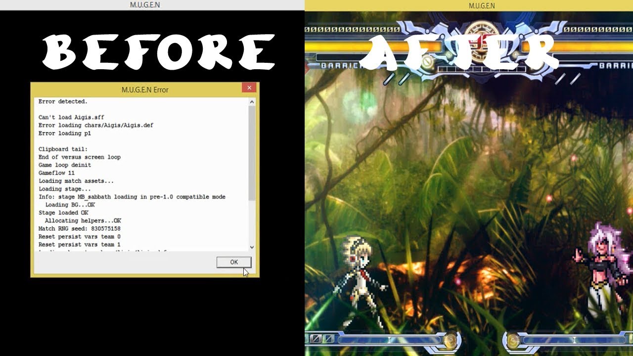 Mugen 1.1: 4GB patch tutorial