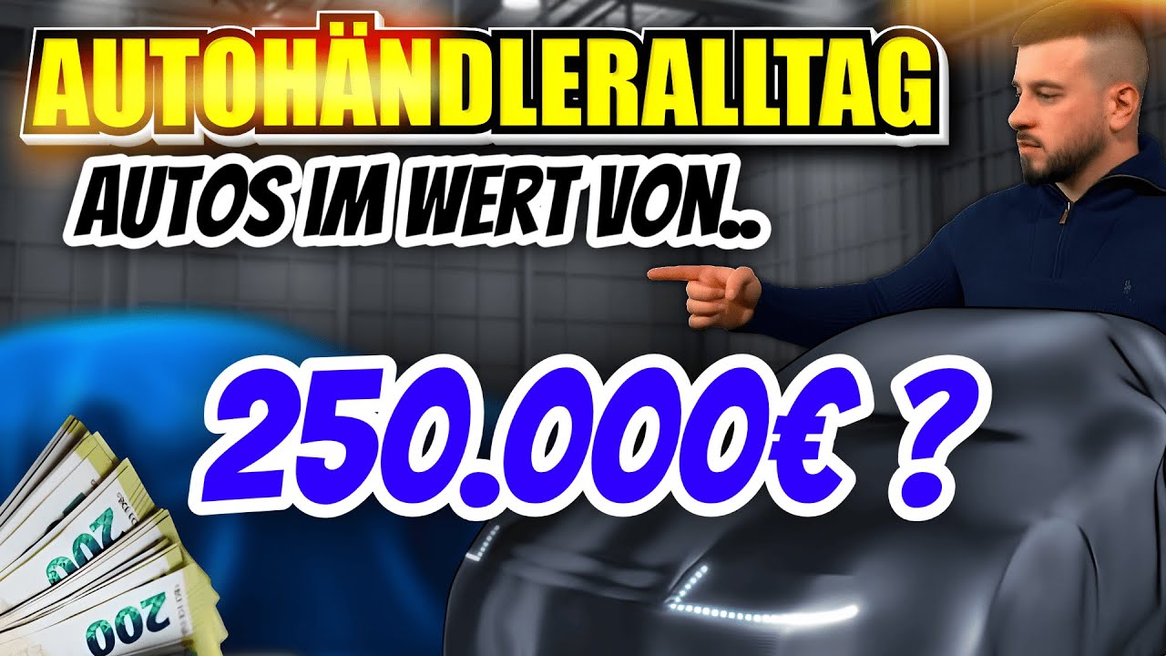 AUTOS FÜR 250.000 € GEKAUFT? Der Monatswechsel hat es in sich! Autohändleralltag 49