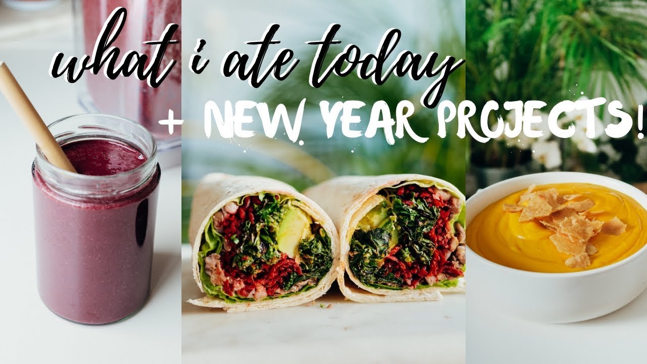 Healthy VEGAN MEALS in winter + ALL my 2019 projects (Paris marathon?!!)