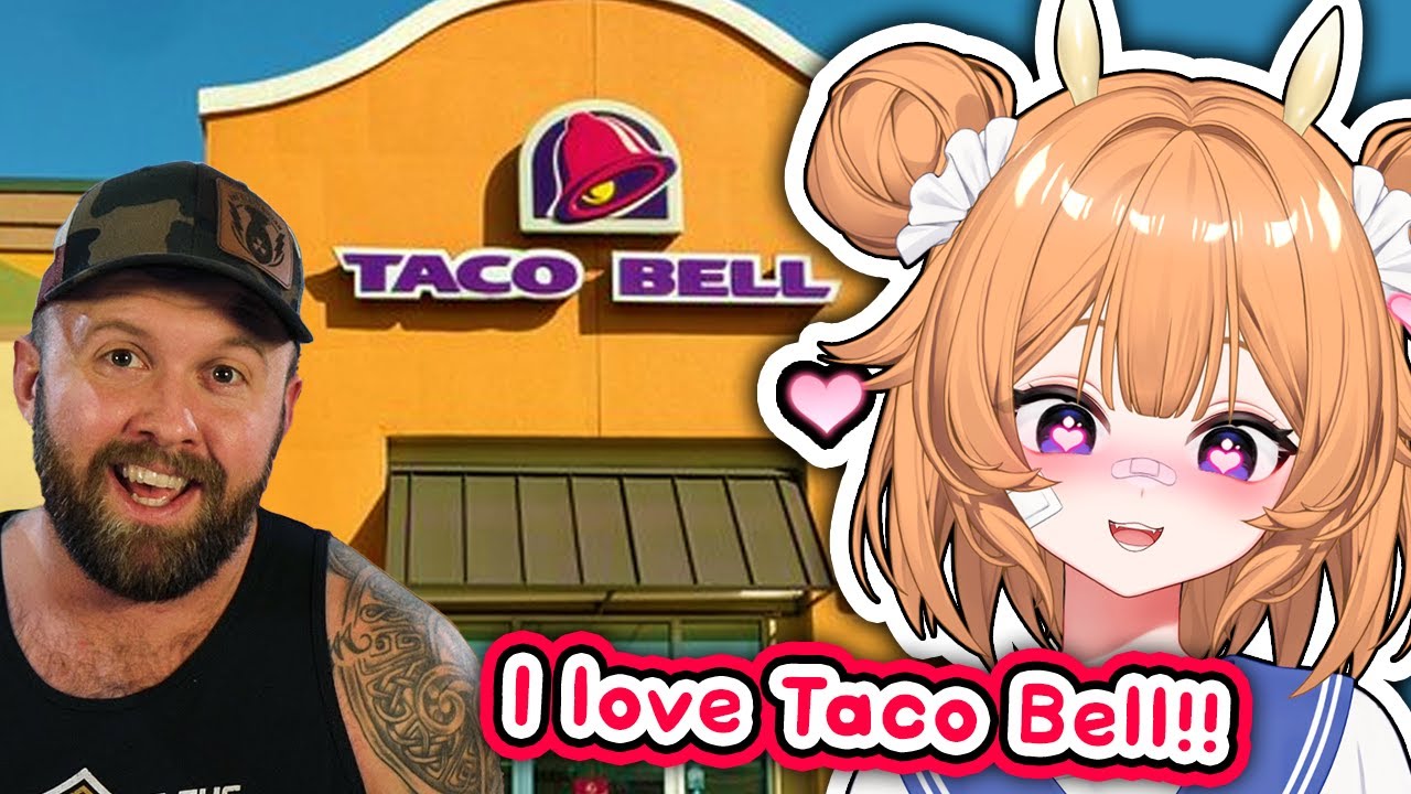 German Vtuber reacts to Biggest Troll In The Food Industry - Taco Bell by The Fat Files