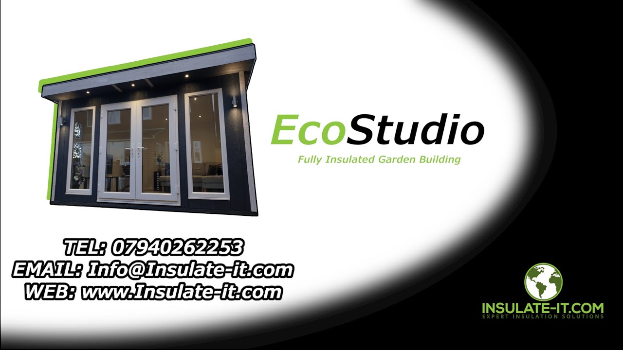 Insulated Garden Office Uk 🏻 Insulated Garden Office Solution. EcoStudio