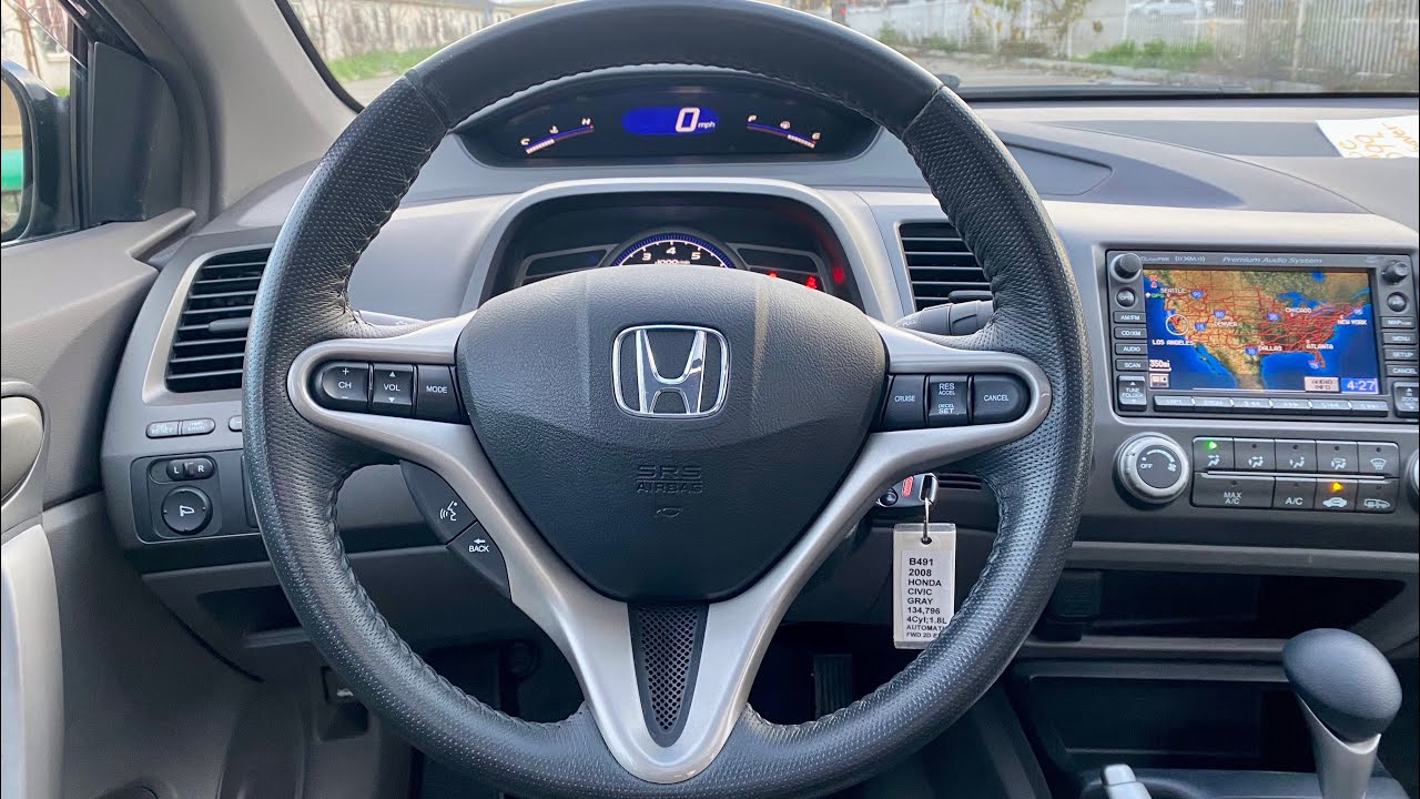 2008 Honda Civic EX-L ASMR Relaxing POV Test Drive