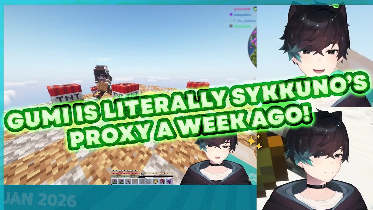 NOLIFERITEMDELIVERED! vGumiho is LITERALLY Sykkuno's PROXY in the past, A WEEK AGO.