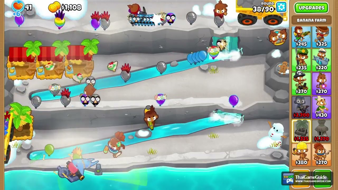 Prometheus's Challenge &ndash; 4P No Power Gameplay No Commentary | Co-op Challenge | Bloons TD 6