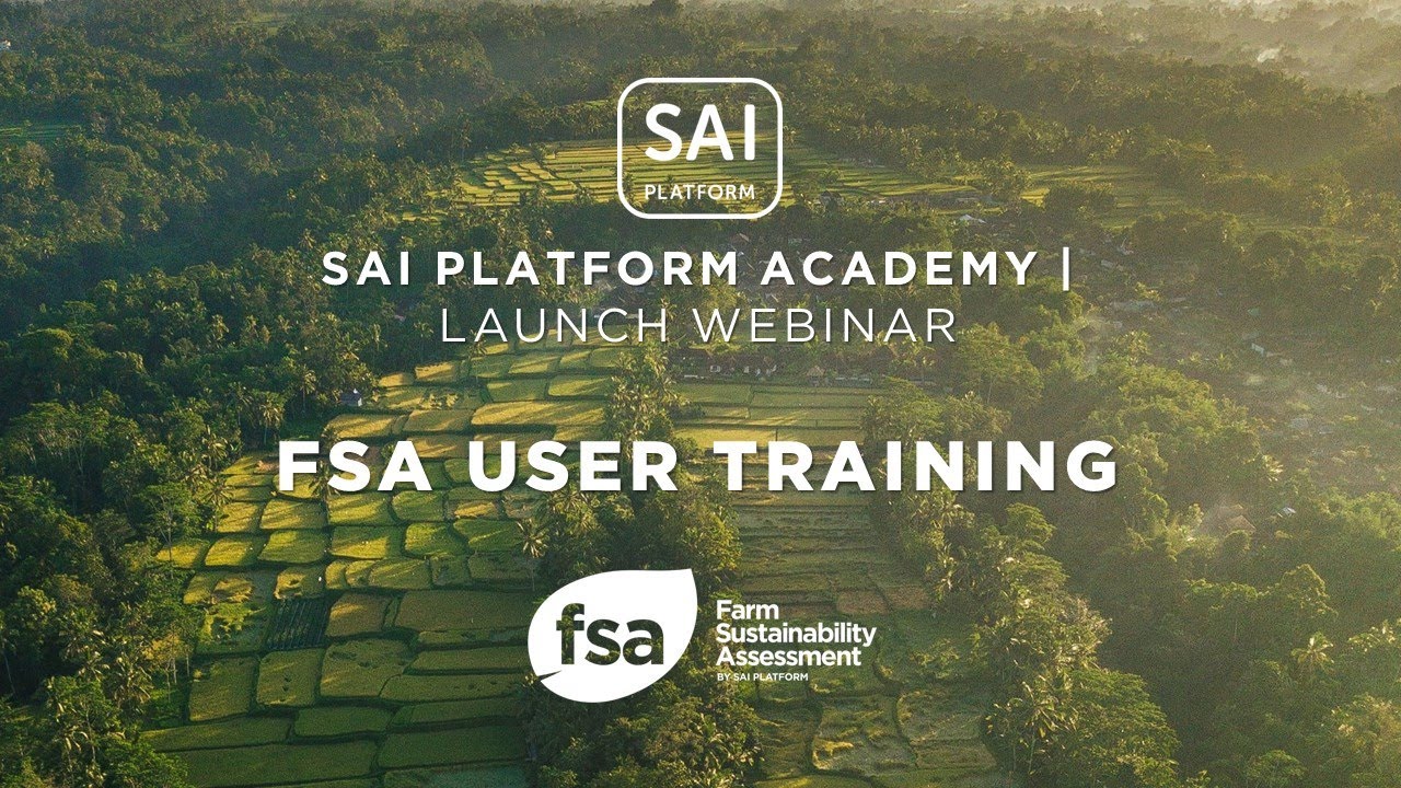FSA User Training Launch Webinar Recording