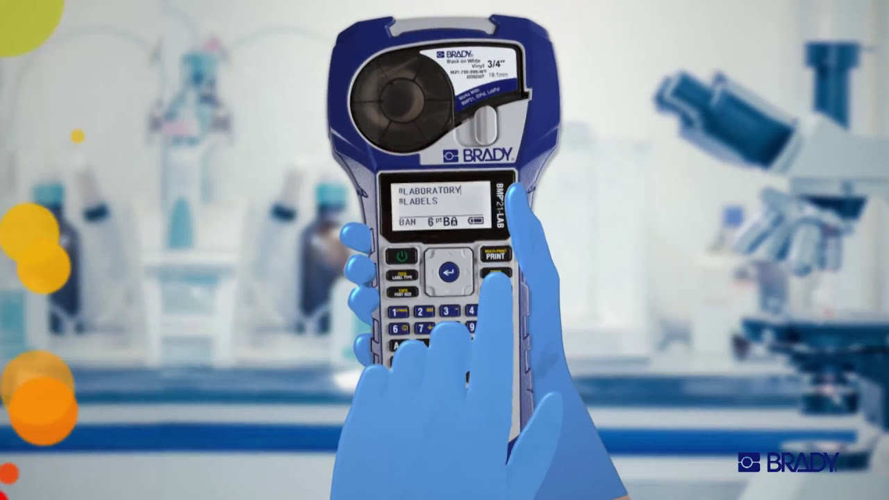 Brady BMP21-LAB Portable Label Printer | Brady Label Makers & Printers