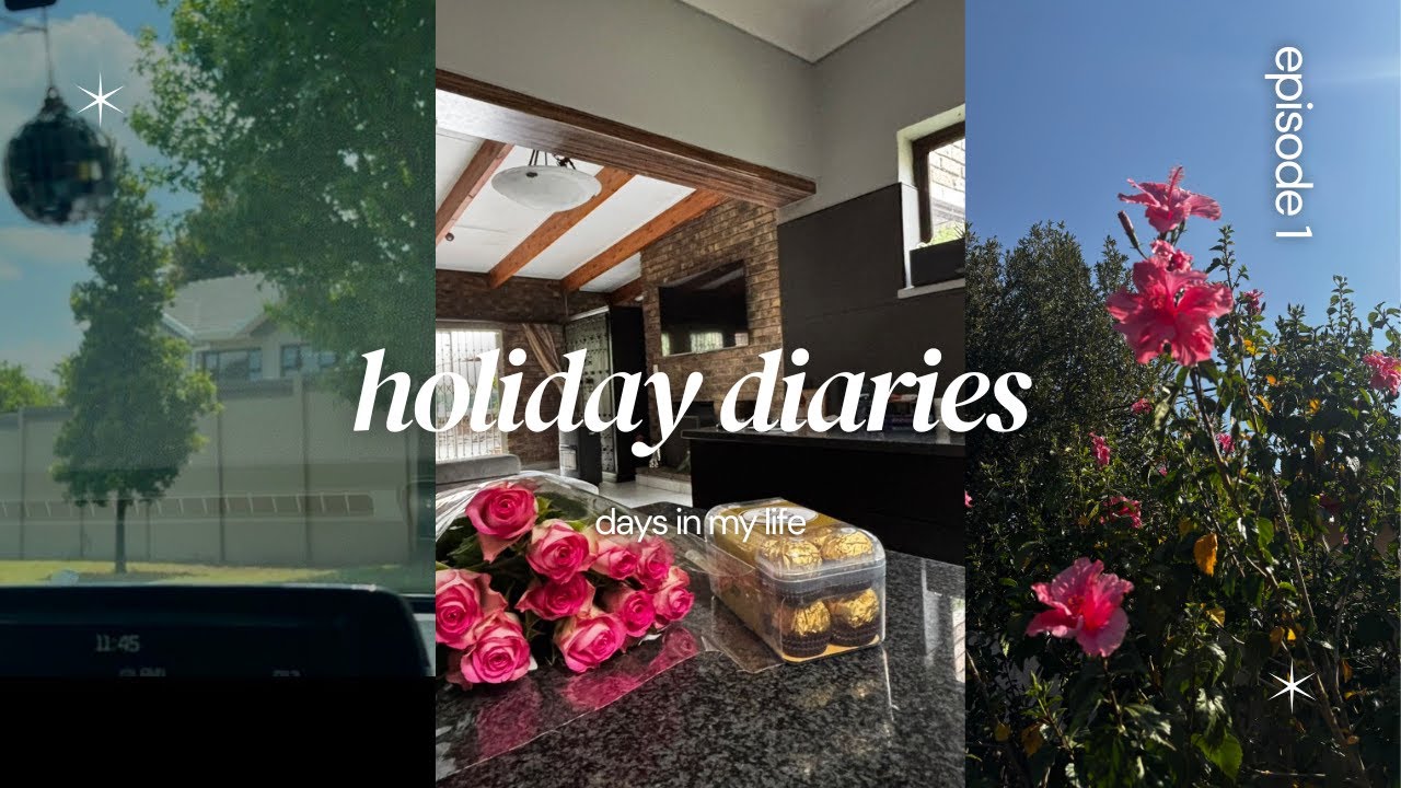 HOLIDAY DIARIES EP. 1 | prepping for finals, radiography interviews, nails 🌸