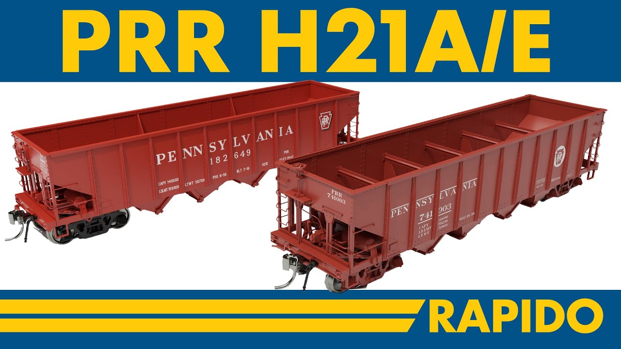 Rapido Pennsy H21 Hoppers!