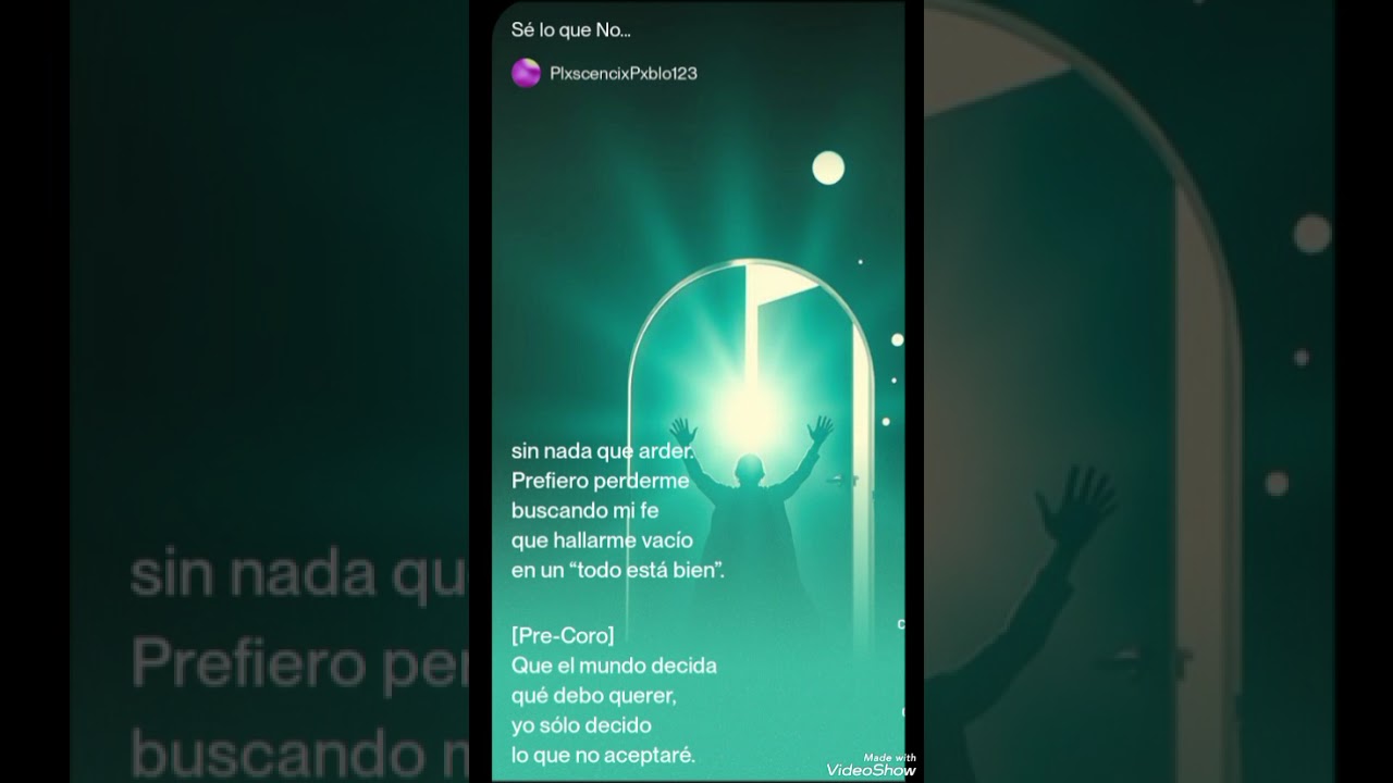 Sé lo que No...