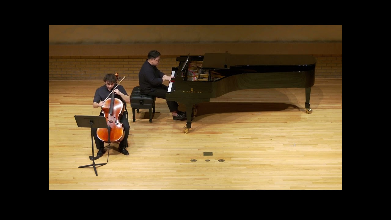 Brahms E minor Cello Sonata Camilo Vasquez