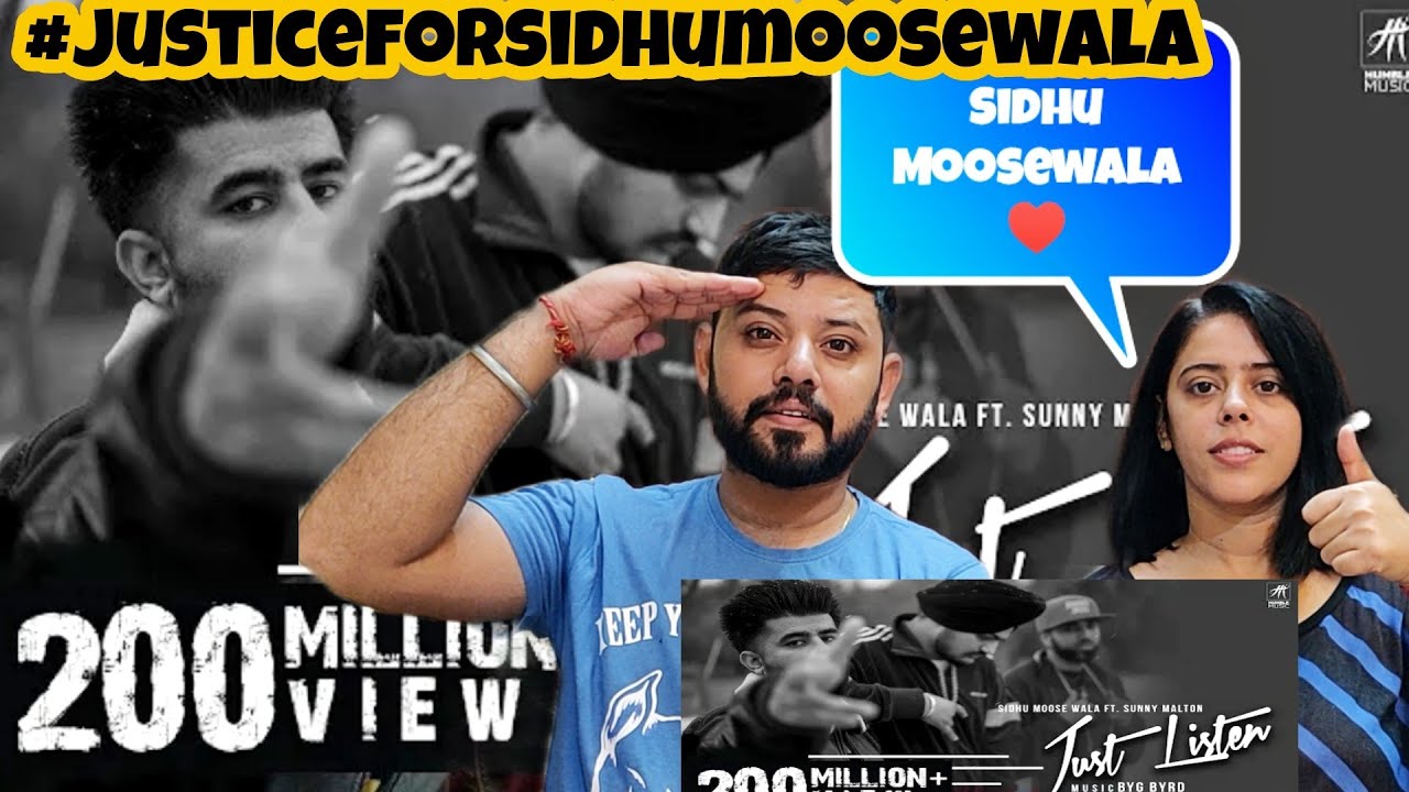 Just Listen | Official Music Video | Sidhu Moosewala ft. Sunny Malton | BYG BYRD | Humble Music