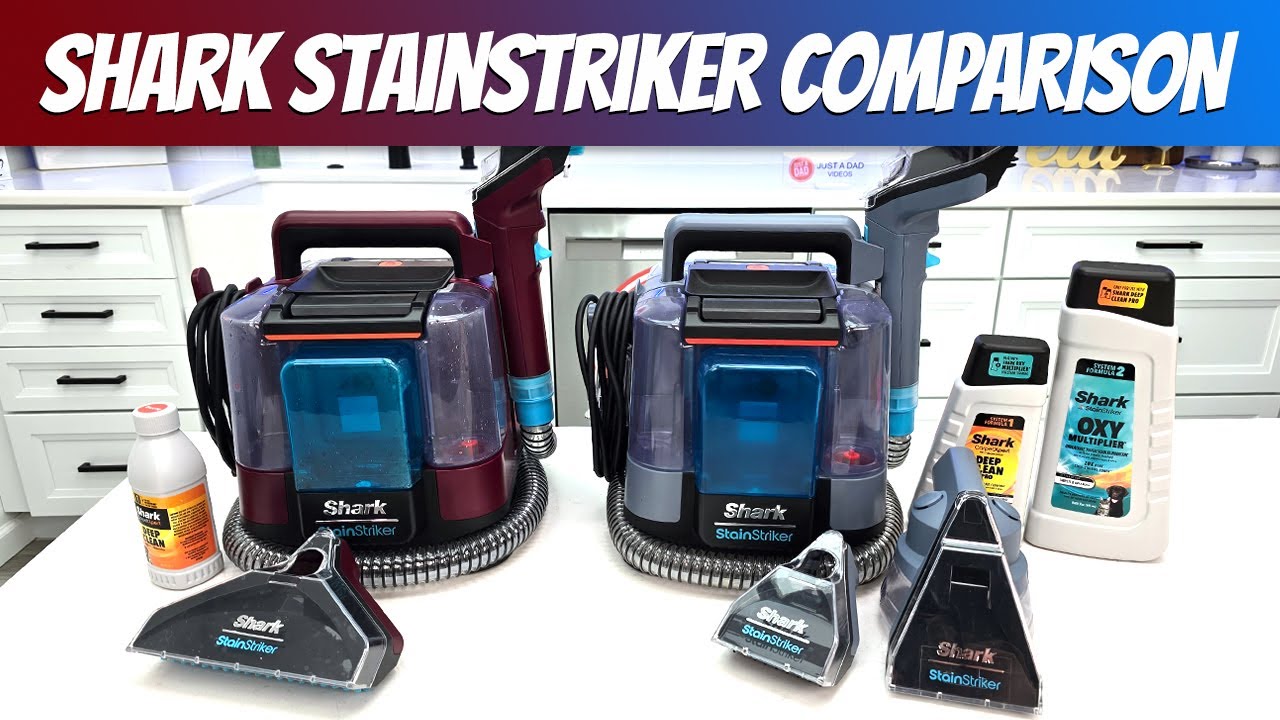 СРАВНЕНИЕ портативных очистителей ковров Shark StainStriker PX203 и PX202 В чем разница?