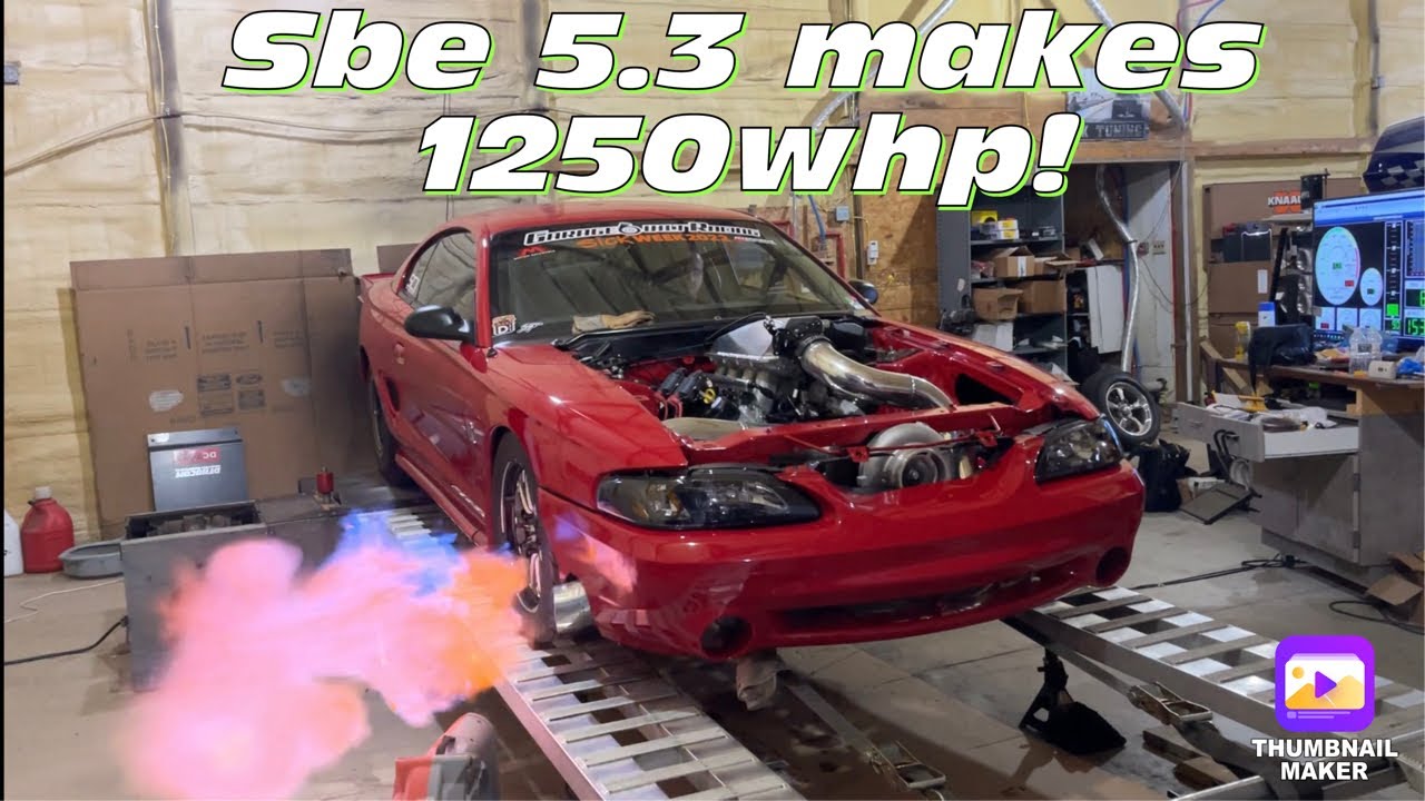 Awesome dyno day! Sbe 5.3 makes great power!