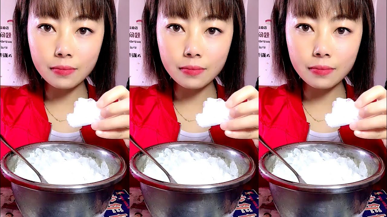 ZHAOFENG HARD ICE / CLEAR ICE EATING. ICE EATING. CRUSHED ICE