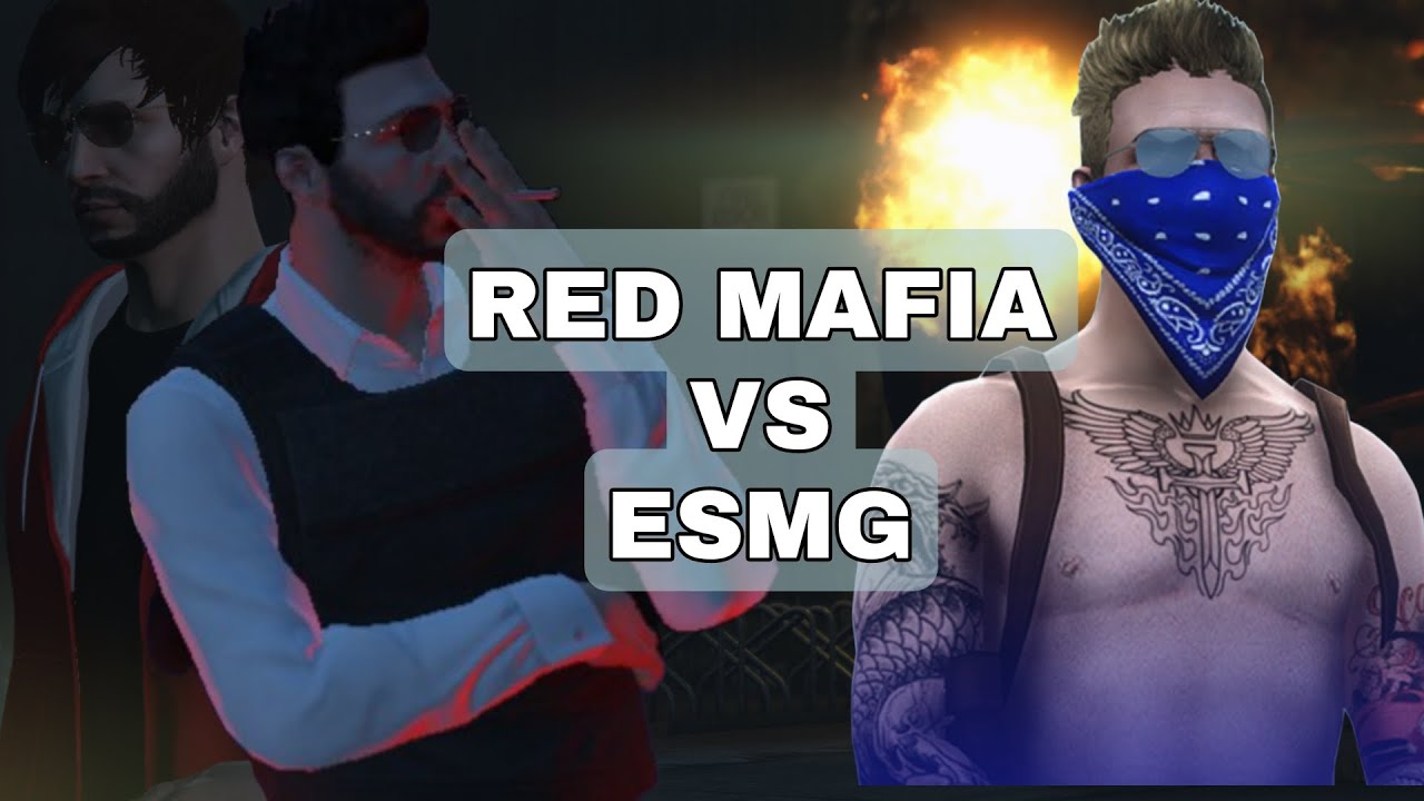 Red Mafia Vs ESMG ( Bamcha - Bhasad - Ft.Babu Bhaiyya) | GTA 5 | VLT RP