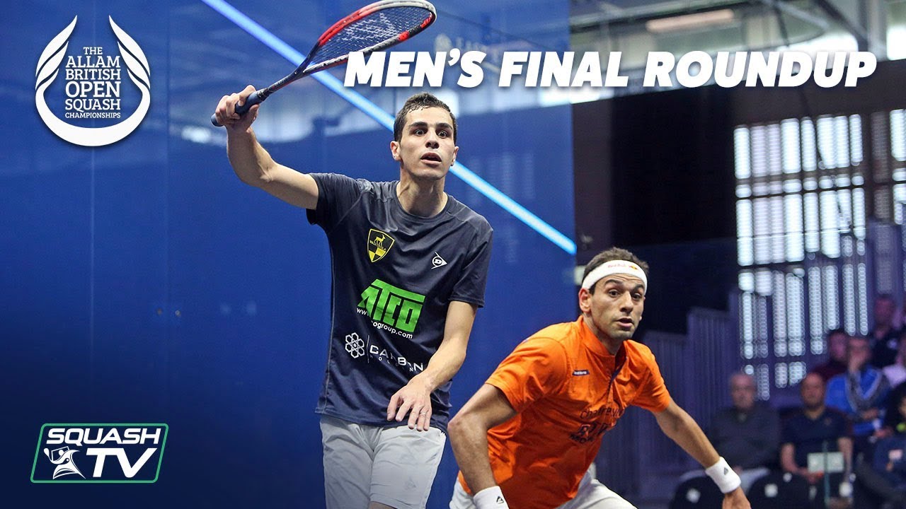 Squash: Farag v ElShorbagy - Men's Final Roundup - Allam British Open 2019