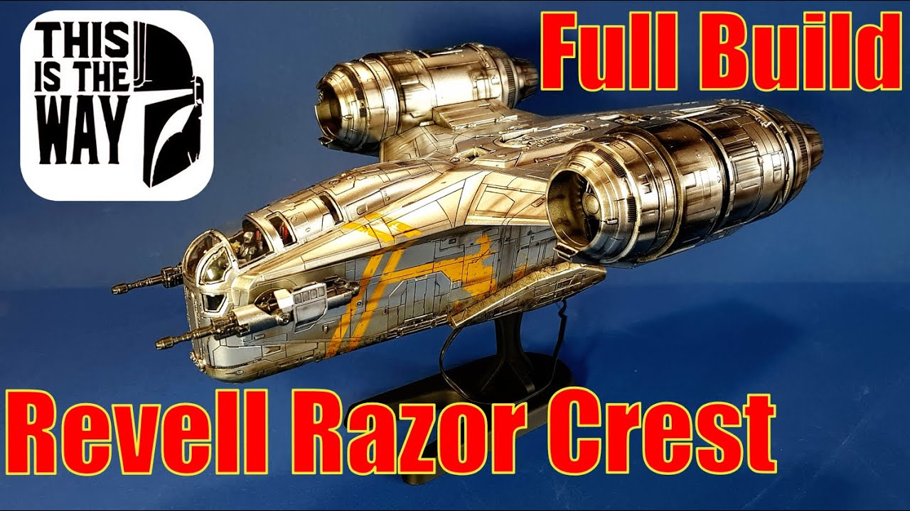 Revell Razor Crest 1/72 Full Build Video