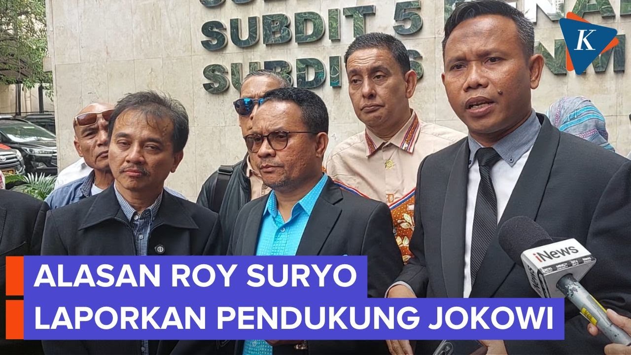 Laporkan Pendukung Jokowi, Kubu Roy Suryo Sebut Pihak Jokowi Mulai "Perang" Duluan