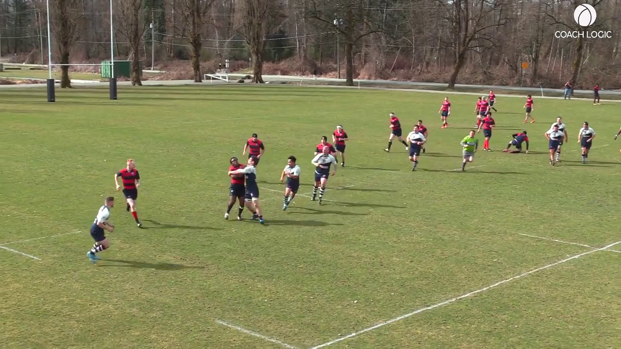 BLRC 2nd Division Men vs SFU Rugby. Mar 23 2019