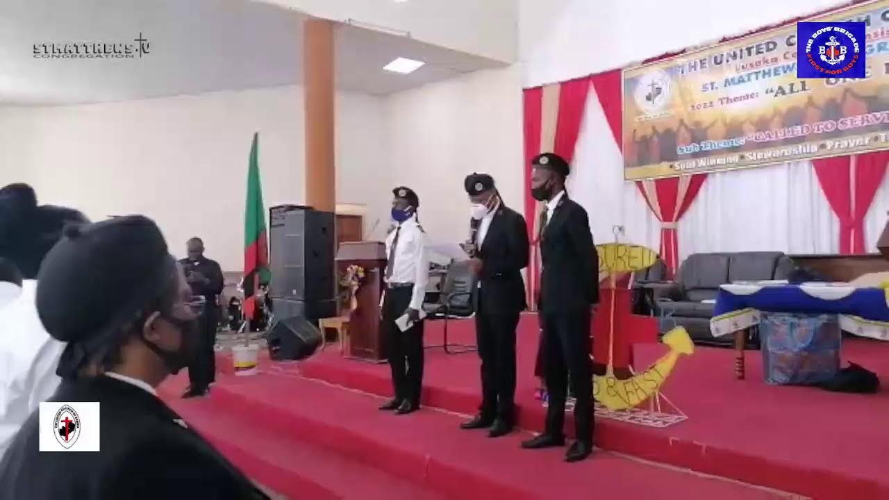 17TH LUSAKA BOYS' BRIGADE ENROLMENT | SUNDAY 13.03.2022