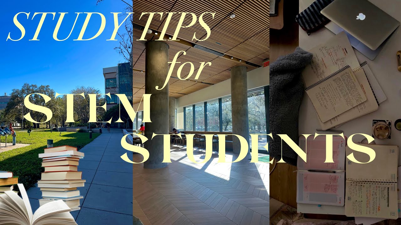 Study Tips for STEM Students💚📚📖 | real advice from a college senior