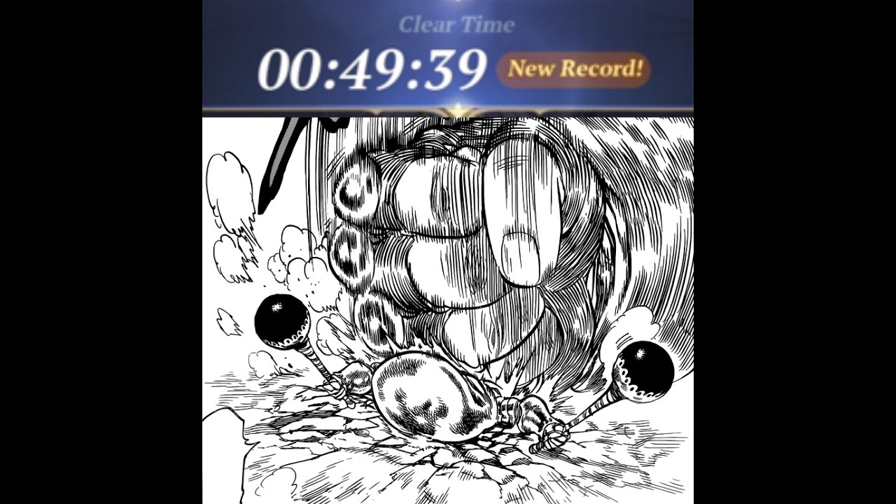 Marmas Boss Fight (Timespace Junction) (No Daisy)  Under 50s Clear  | The Seven Deadly Sins: Origin