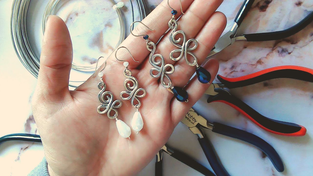 Tutorial #1 - Orecchini Sunny | Tecnica wire | Orecchini in alluminio