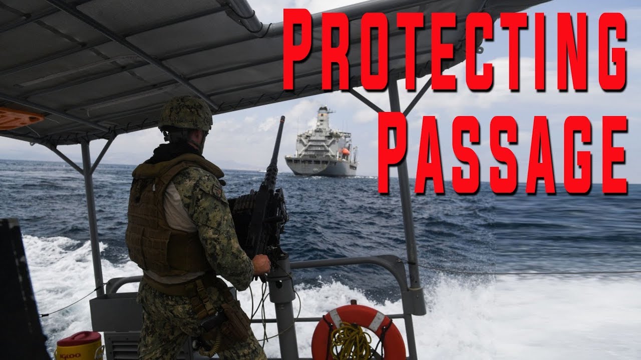 Coastal Riverine Squadron 8    protecting passage