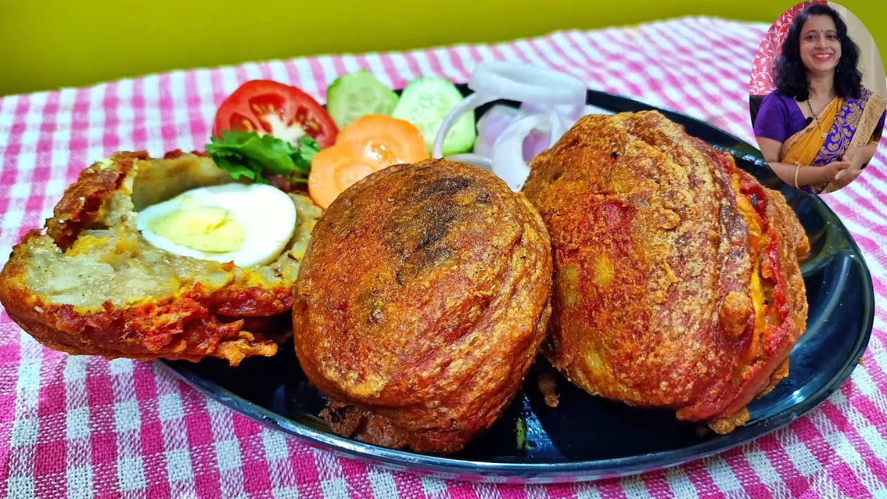 ব্রেডক্রাম্ব ও ময়দা ছাড়া মুচমুচে ডিমের ডেভিল | Egg Devil | Dimer Devil Recipe | Dimer chop | Egg