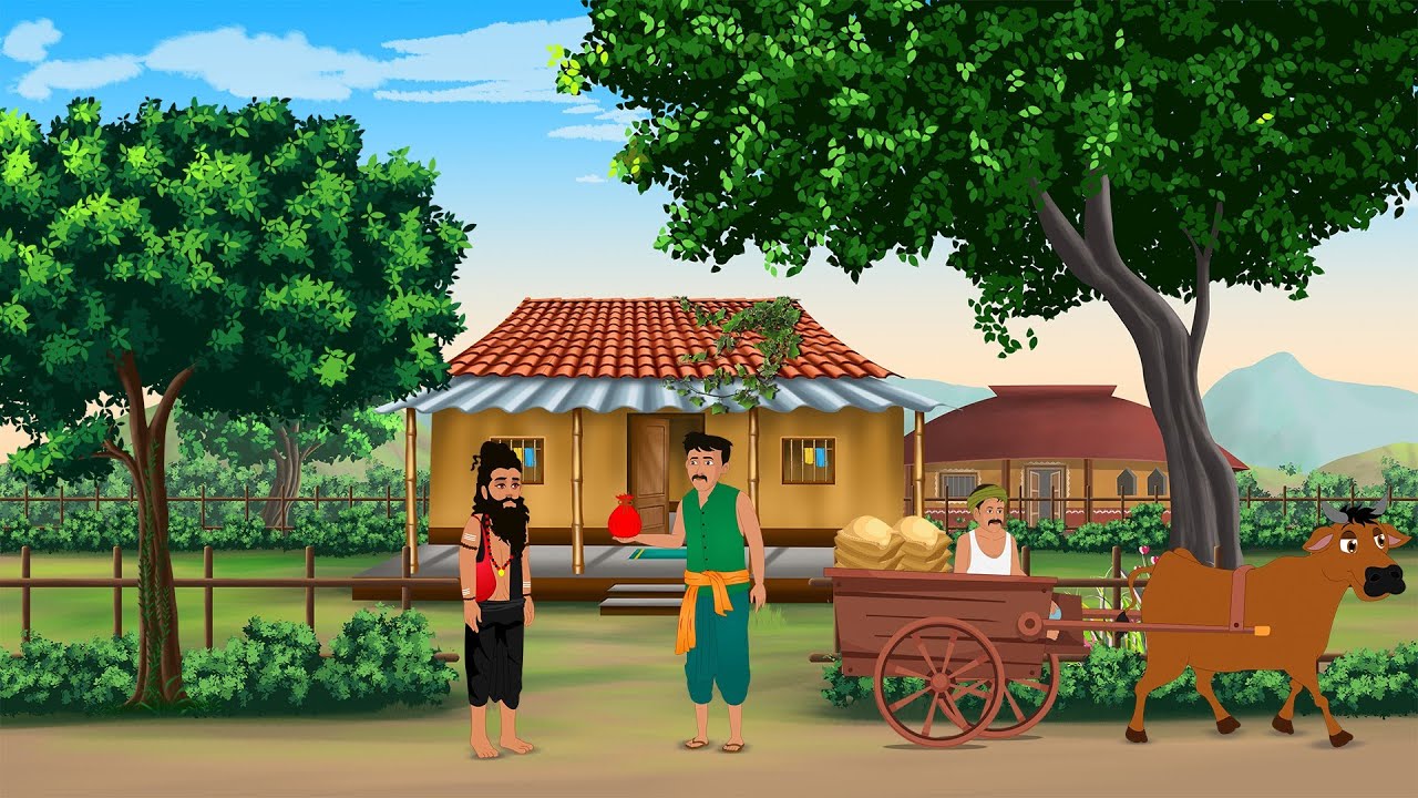 एक अजनबी मुसाफ़िर | Moral Story | moral kahani | Hindi Kahaniya | Moral Stories | cartoon story |