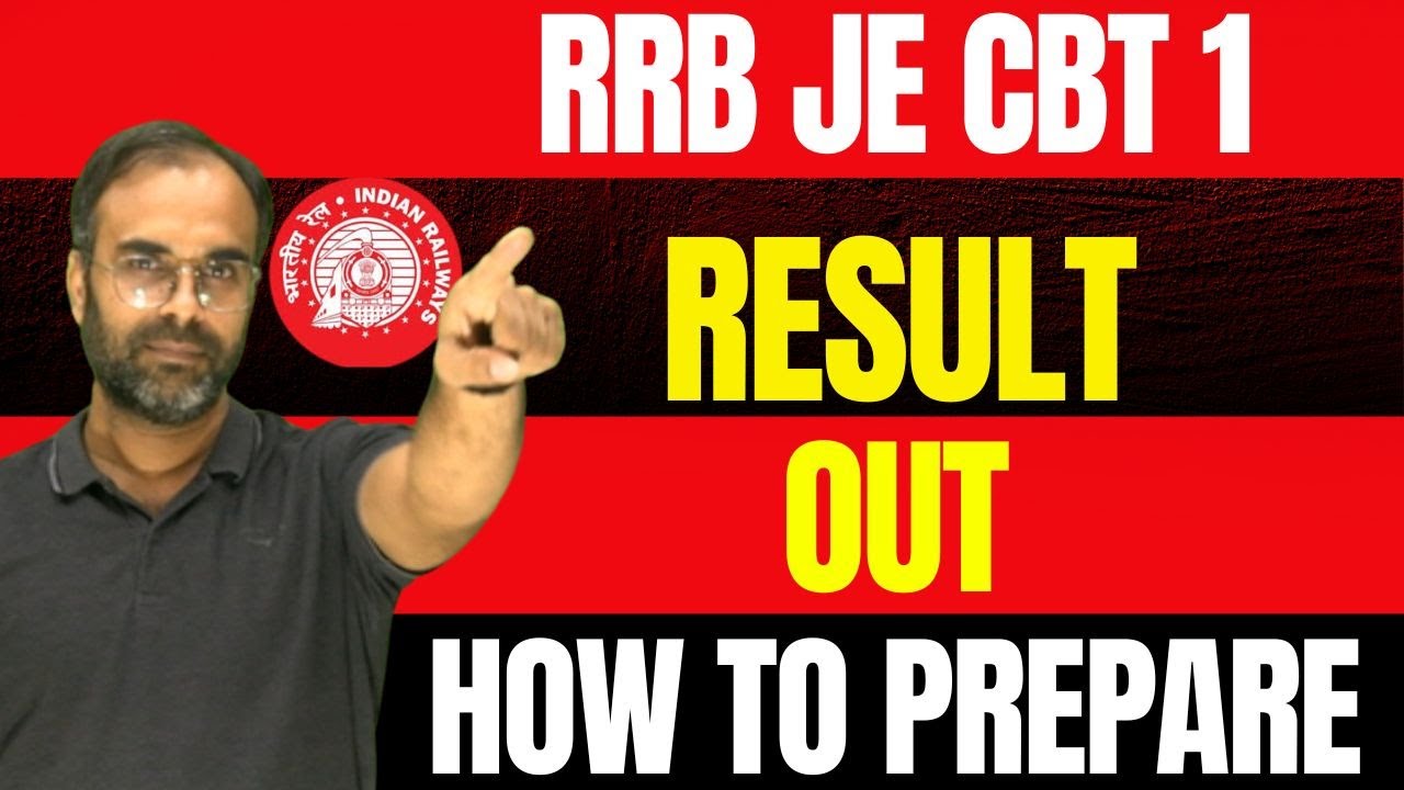 RRB JE 2024 CBT-1 | Result out 🔥🔥 |  #rrbje #pgcil #mppgcl #sureshsir