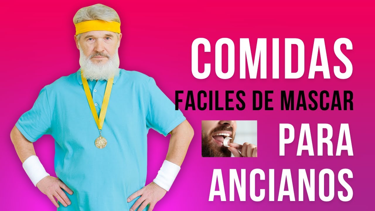 Recetas Nutritivas y Fáciles de Masticar para gente Mayor