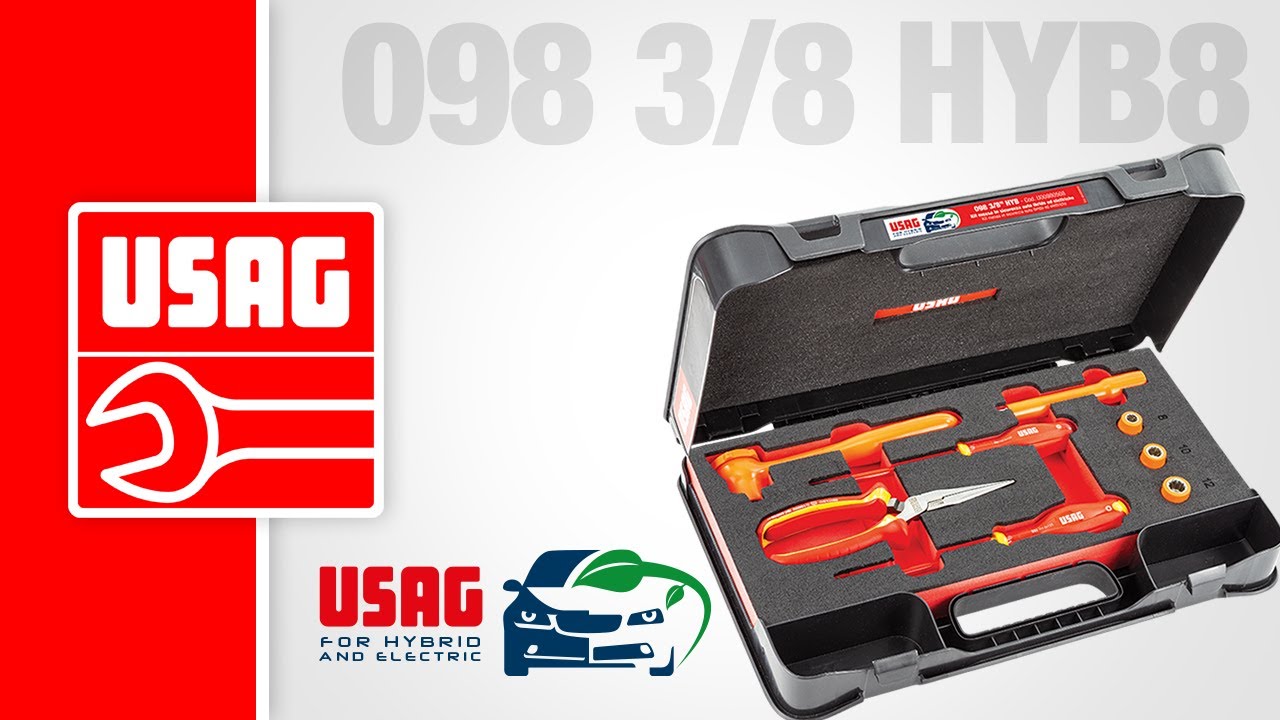 USAG 098 3/8 HYB8 - KIT per messa in sicurezza auto ibride ed elettriche