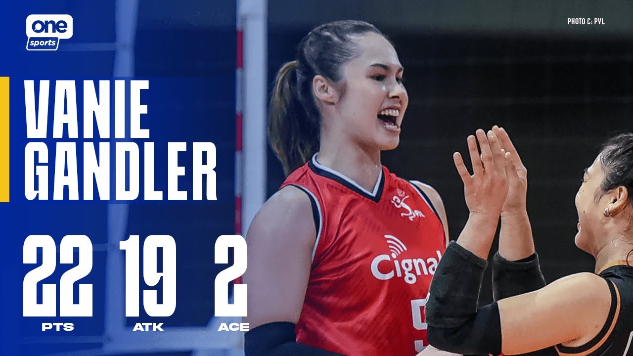 Vanie Gandler DROPS 22 PTS for Cignal vs. PLDT 👌🏽 | 2024-25 PVL ALL-FILIPINO CONFERENCE | HIGHLIGHTS
