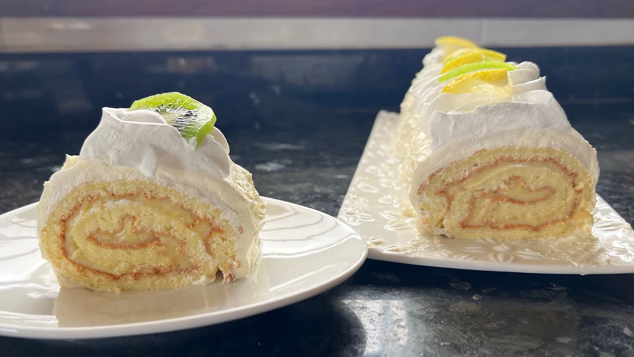 رولي بالحامض باقل من 40 درهم تفرحي بيه ولادك bûche au citron 🍋 