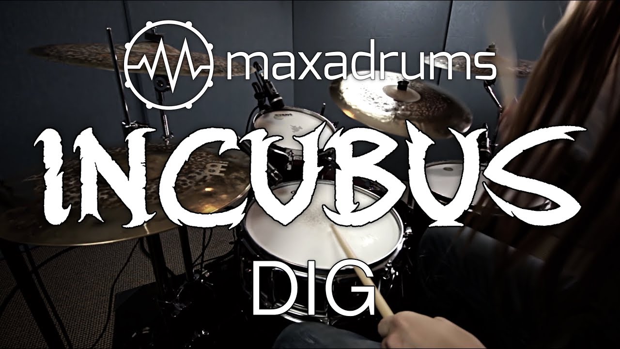 INCUBUS - DIG (Drum Cover + Transcription / Sheet Music)