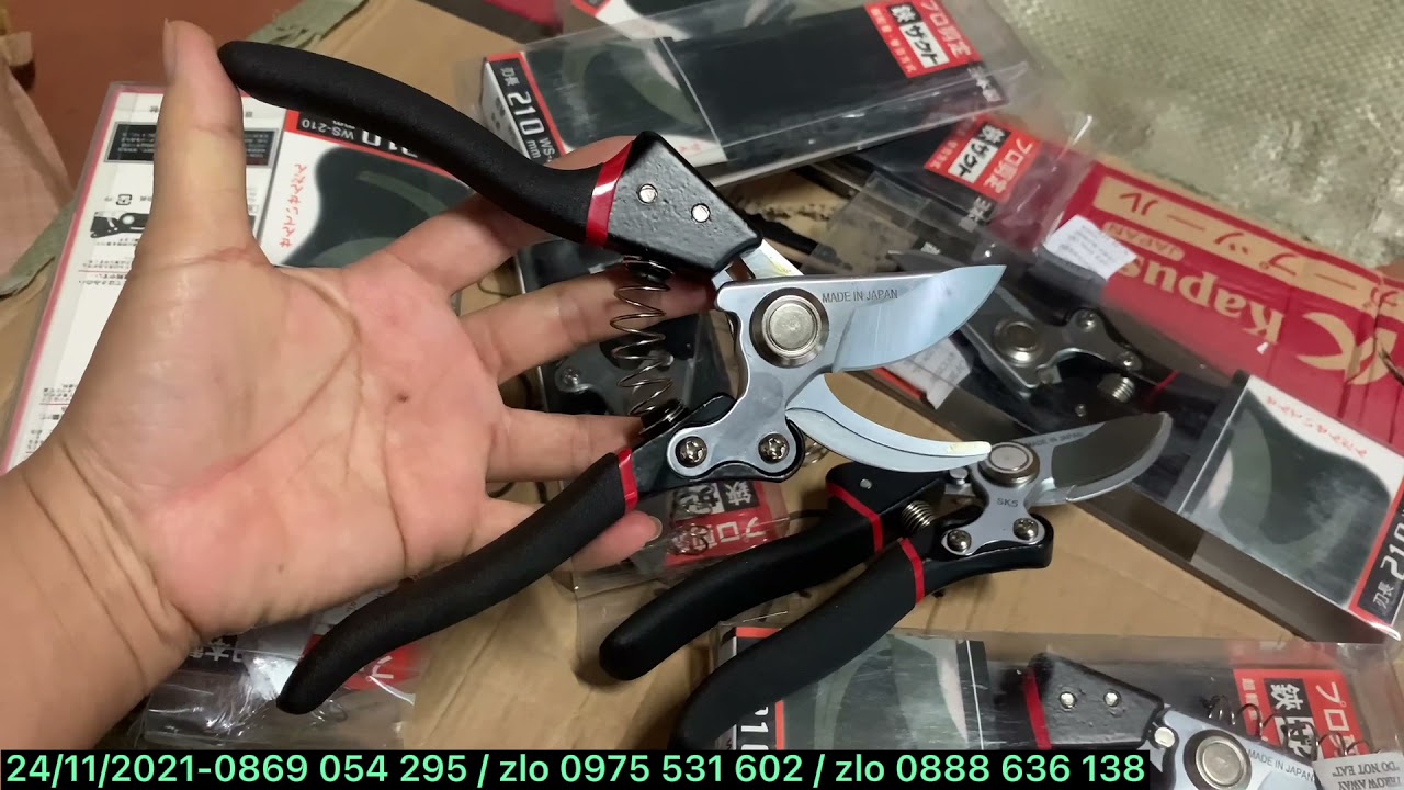 Mới nhất.keo SK5 JAPAN Phiên bản sịn dòng kéo cắt cành to,dành cho các bác làm vườn,làm cây xanh.