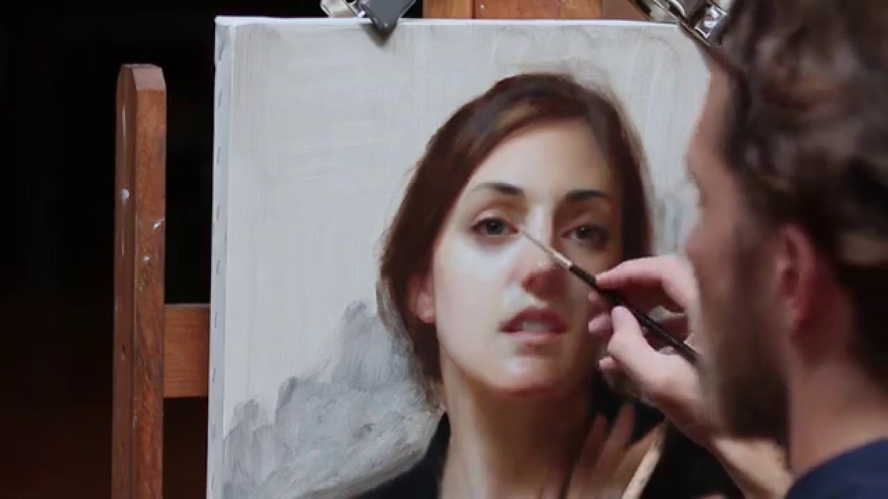 Joshua LaRock Portrait Painting