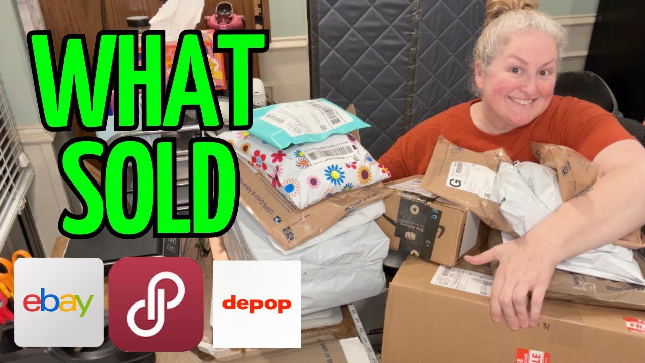 Selling Basic Brands to Meet My Daily Profit Goal | What I Sold for a Profit on eBay, Depop and Posh