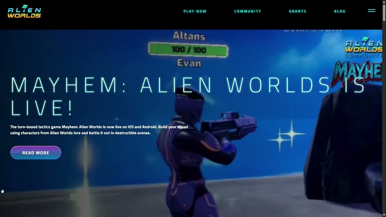 Всё о проекте Alien Worlds ($TLM)!!