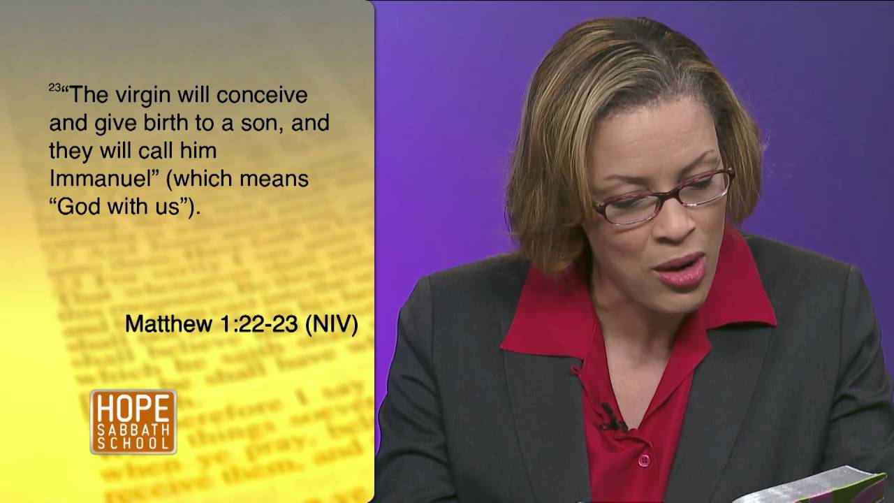 Hope Sabbath School: Lesson 6   Jesus Mingled with People 3rd Qtr 2016