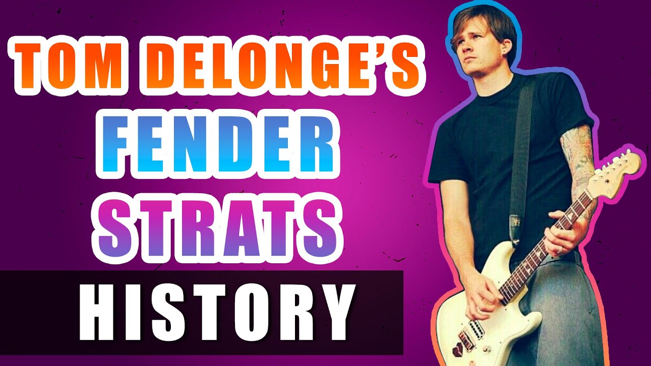 Blink-182's Tom Delonge's Fender Stratocaster History | Guitars of the Gods