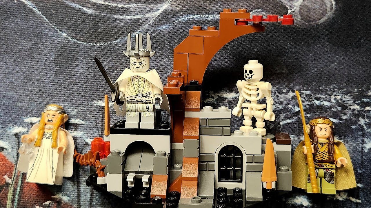 LEGO The Hobbit Witch-King Battle (обзор раритетного набора 2014 года)