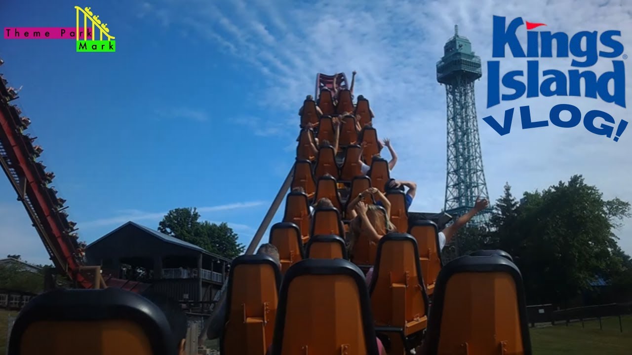 Kings Island Vlog! (Part 1/2) - Dare I Go On Invertigo!? You Guys Made Me!? - June 2024