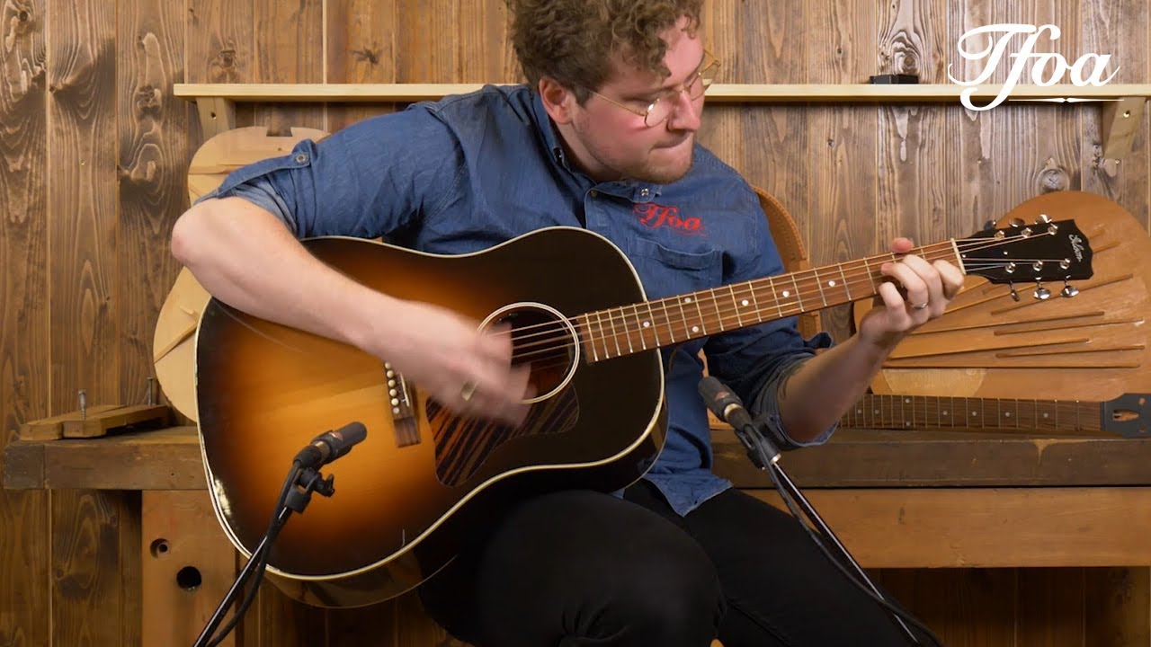 Gibson J35 Collectors Edition Sunburst 2014 played by Milo Groenhuijzen | Demo @ TFOA