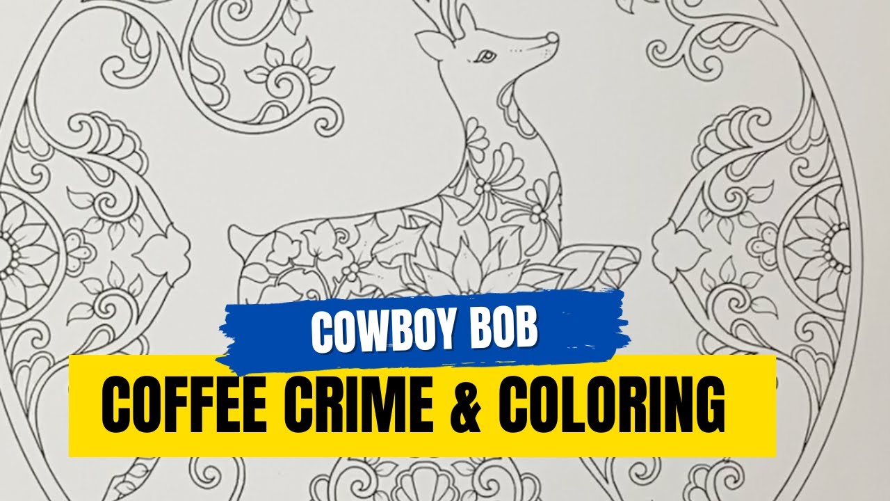 Crime and Coloring:  Johannas Christmas Coloring Book | Johanna Basford