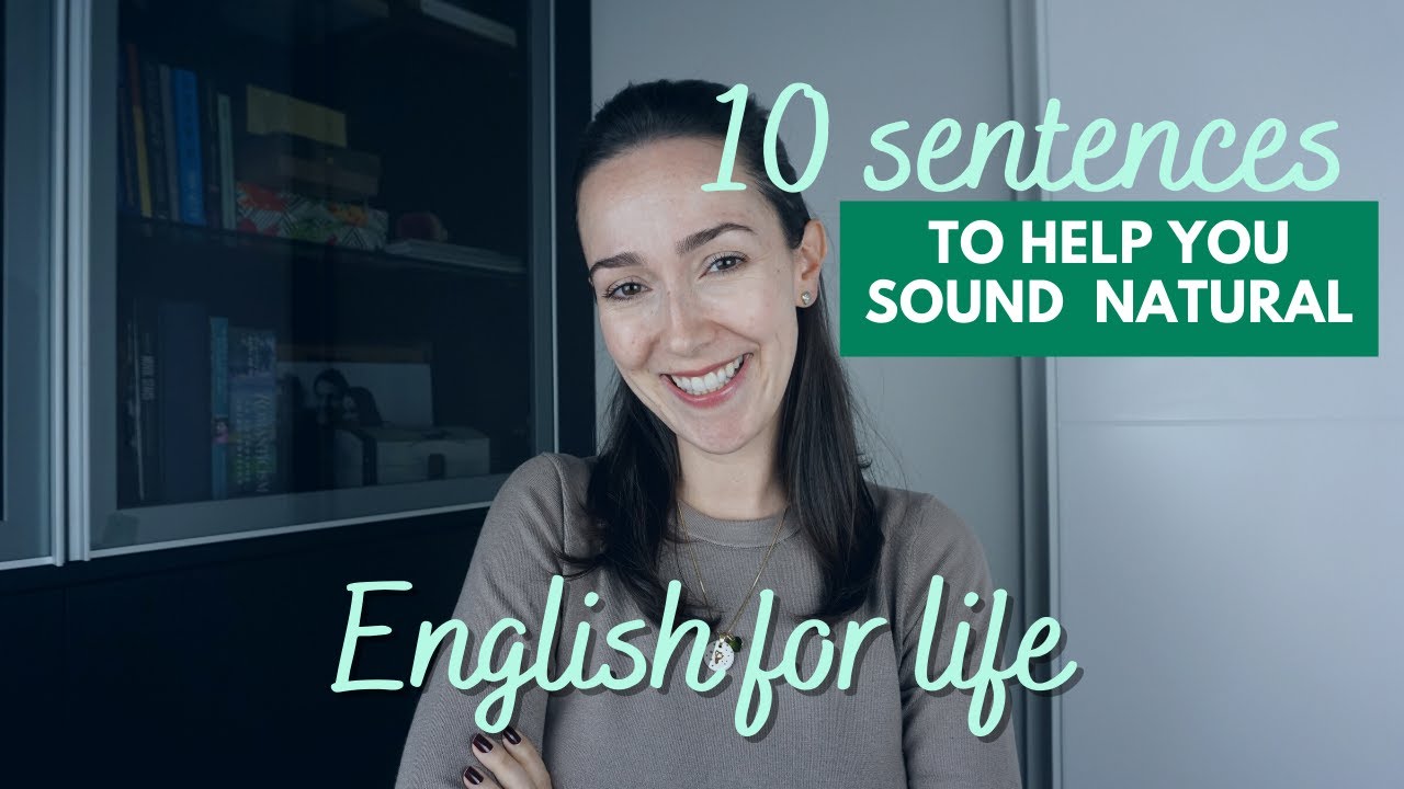 Basic sentences to speak English naturally (for all levels)