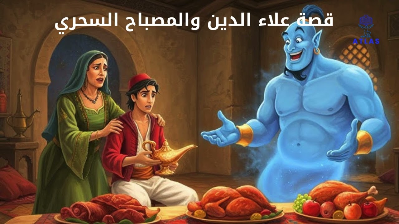 قصة علاء الدين والمصباح السحري